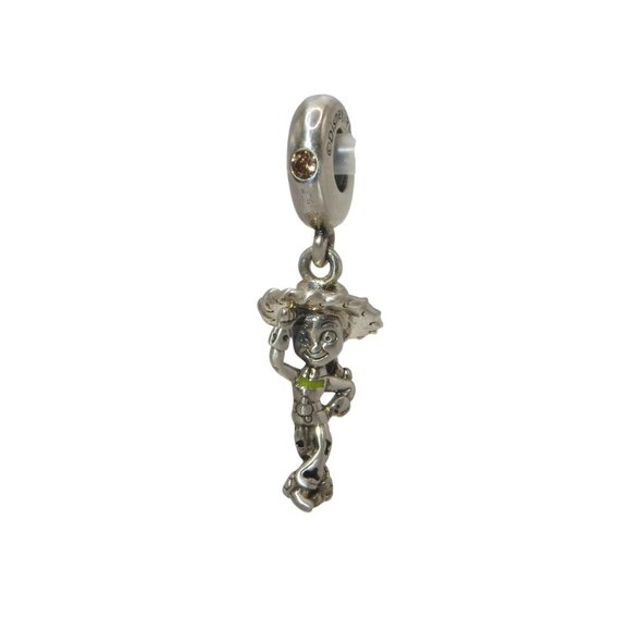 Pandora Disney Toy Story Jesse Doll CZ Enamel SS .925 Charm 798048CCZ - Picture 1 of 7